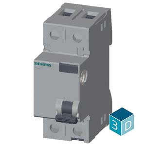 SIEMENS RCCB, 5SV4, 1P+N, 25A, 30mA, 230VAC - Gambar 4