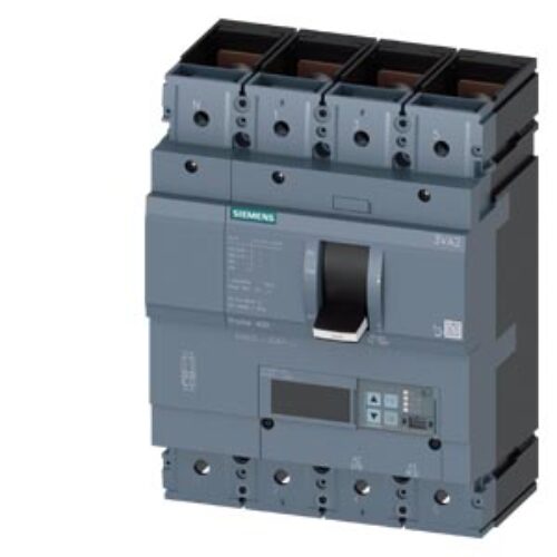 SIEMENS MCCB, 3VA2, 4P, 100…250A, 55kA, ADJUSTABLE TYPE, ETU560-LSIG