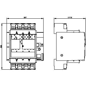 SIEMENS ACC MCCB, 3VA, COMPLETE KIT 4 POLE BREAKER, FOR 3VA20, 3VA21, 3VA22 DRAW OUT VERSION - Gambar 3