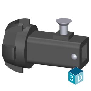 SIEMENS ACC MCCB, 8UD, 3VA & 3VM, DOOR COUPLING 8X8MM - Gambar 4