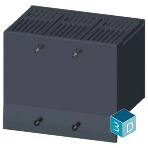 SIEMENS ACC MCCB, 3VA, TERMINAL COVER FOR FIXED MOUNTING, 3 POLE BREAKER FOR 3VA20, 3VA21, 3VA22 - Gambar 4