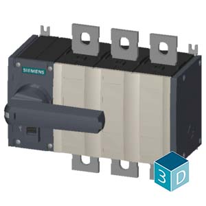SIEMENS SWITCH DISCONNECTOR, 3KD, 3P, 250A - Gambar 4