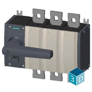 SIEMENS SWITCH DISCONNECTOR, 3KD, 3P, 500A - Gambar 4