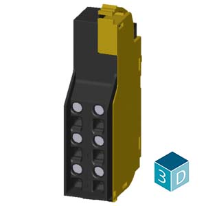 SIEMENS ACC MCCB, 3VA, TRIP ALARM SWITCH CHANGE OVER CONTACTS TYPE HP (14 mm) ACCESSORY FOR: 3VA11-15; 3VA20-26 - Gambar 4