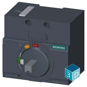 SIEMENS ACC MCCB, 3VA, ROTARY OPERATOR WITH SHAFT STUB FOR 8UC RETROFIT FOR 3VA10/11 - Gambar 4
