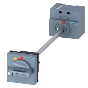 SIEMENS ACC MCCB, 3VA, DOOR MOUNTED ROTOR OPERATORS, STANDARD W/O ILLUMINATION/GRAY FOR 3VA10, 3VA11 - Gambar 2