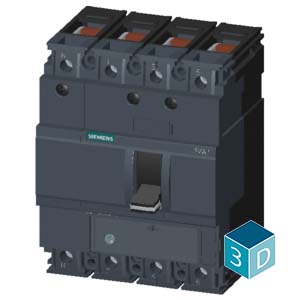 SIEMENS MCCB, 3VA1, 4P, 11...16A, 36kA, ADJUSTABLE TYPE, TM 220 - Gambar 4