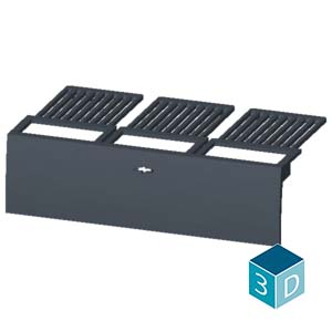 SIEMENS ACC MCCB, 3VA, TERMINAL COVERS FOR FIXED MOUNTING, 3P BREAKER FOR 3VA13, 3VA14, 3VA23, 3VA24 - Gambar 4