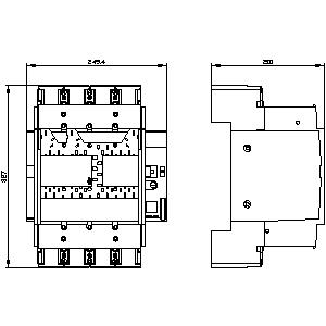SIEMENS ACC MCCB, 3VA, COMPLETE KIT 4 POLE BREAKER, FOR 3VA13, 3VA14, 3VA23, 3VA24 - Gambar 3