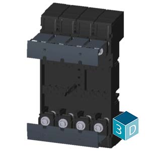 SIEMENS ACC MCCB, 3VA, PLUG-IN UNIT, COMPLETE KIT, 4P, FOR 3VA13, 3VA14, 3VA23, 3VA24 - Gambar 4