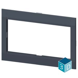 SIEMENS ACC MCCB, 3VA, 3 POLE DOOR CUT-OUT W/O TRIP UNIT FOR 3VA13, 3VA14, 3VA23, 3VA24 - Gambar 4