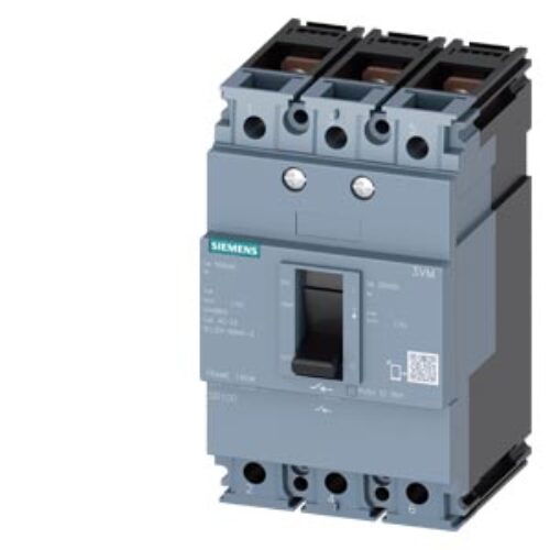 SIEMENS MCCB, 3VM, SWITCH DISCONNECTOR 3VA1 IEC 160 3P SD100 IN 125A WITHOUT OVERLOAD PROTECTION