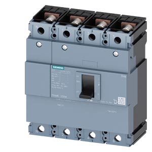 SIEMENS MCCB, 3VM1, 4P, 250A, 36kA, NON ADJUSTABLE TYPE, TM 210 - Gambar 2