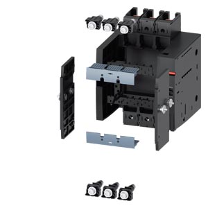 SIEMENS ACC MCCB, 3VA, COMPLETE KIT 3 POLE BREAKER, FOR 3VA12 - Gambar 2