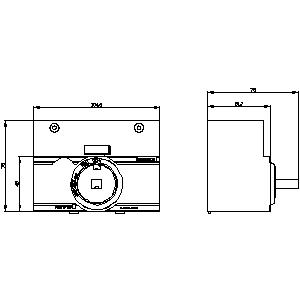 SIEMENS ACC MCCB, 3VA, ROTARY OPERATOR WITH SHAFT STUB FOR 8UC RETROFIT FOR 3VA12 - Gambar 3