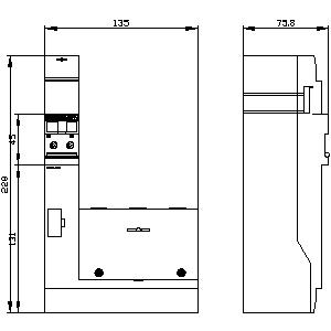 SIEMENS ACC MCCB, RCD 510 FOR 3VA12 3 POLE, 30mA - Gambar 3