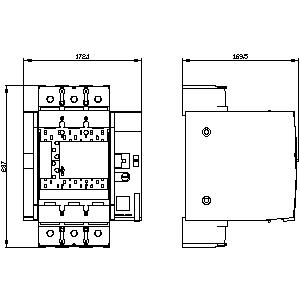 SIEMENS ACC MCCB, 3VA, COMPLETE KIT 3 POLE BREAKER, FOR 3VA12 - Gambar 3