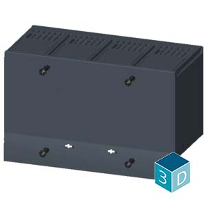 SIEMENS MCCB, 3VA, TERMINAL COVERS FOR FIXED MOUNTING, FOR 3VA12 - Gambar 4