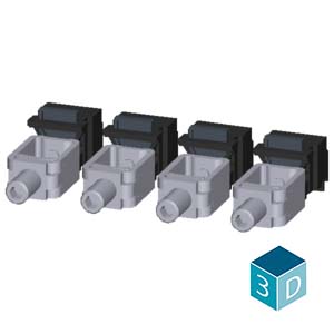 SIEMENS ACC MCCB, 3VM, BOX TERMINAL 4 UNITS, FOR 3VM10/11 - Gambar 4