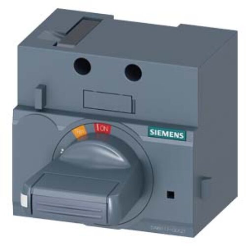 SIEMENS ACC MCCB, 3VM, FRONT MOUNTED ROTARY OPERATOR STANDARD WITH DOOR INTERLOCK IEC IP30/40, FOR 3VM10/11