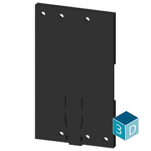 SIEMENS ACC MCCB, 3VM, DIN RAIL ADAPTER 3/4P, FOR 3VM10/11 - Gambar 4