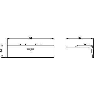 SIEMENS ACC MCCB, 3VM, TERMINAL COVER 3P 1 UNIT FOR 3VM10/11 - Gambar 3
