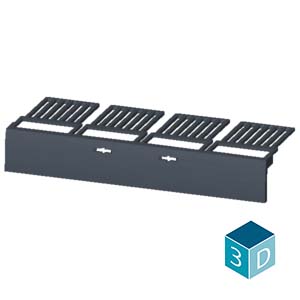 SIEMENS ACC MCCB, 3VM, TERMINAL COVER 4P 1 UNIT FOR 3VM12 - Gambar 4