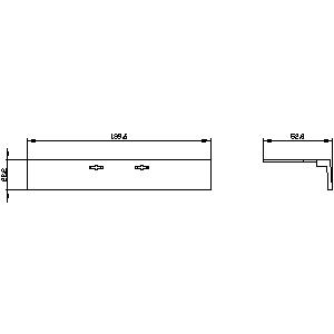 SIEMENS ACC MCCB, 3VM, TERMINAL COVER 4P 1 UNIT FOR 3VM12 - Gambar 3