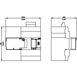 SIEMENS ACC MCCB, 3VA, SIDE MOUNTED MOTOR OPERATOR, 110 … 230V AC, 110...250V DC, FOR 3VA11 - Gambar 3