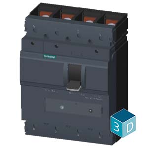 SIEMENS MCCB, 3VA1, 4P, 280...400A, 36kA, ADJUSTABLE TYPE, TM240 - Gambar 4