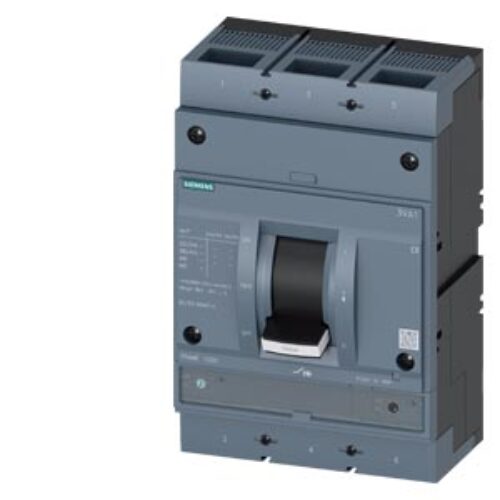 SIEMENS MCCB, 3VA1, 3P, 560…800A, 70kA, ADJUSTABLE TYPE, TM 240