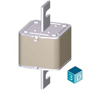 SIEMENS FUSE, LV HRC FUSE ELEMENT, WITH SCREW CONTACTS, NH4, In: 1000 A, gG, UN AC: 500 V, UN DC: 400 V, FRONT INDICATOR, LIVE GRIP LUGS - Gambar 4