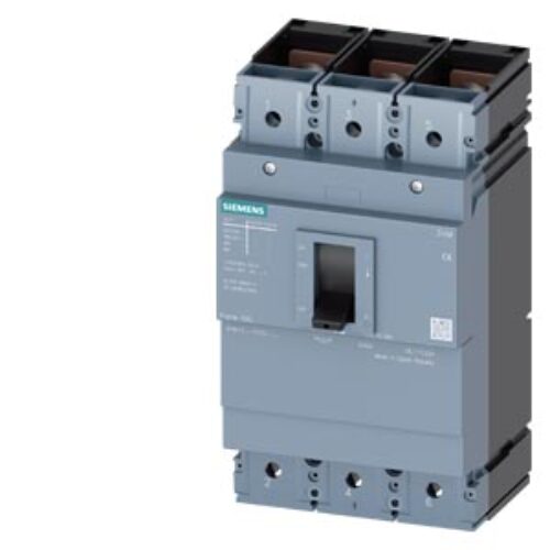 SIEMENS MCCB, 3VM1, 3P, 320A, 36kA, NON ADJUSTABLE TYPE, TM 210