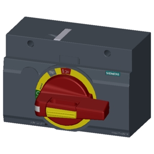 SIEMENS ACC MCCB, 3VM, FRONT MOUNTED ROTARY OPERATOR EMERGENCY OFF IEC IP30/40, FOR 3VM13/14 - Gambar 4