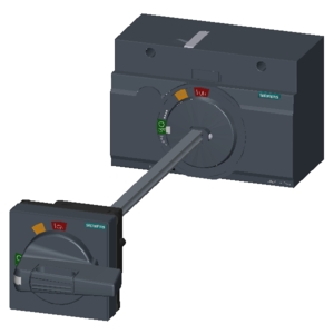 SIEMENS ACC MCCB, 3VM, DOOR MOUNTED ROTARY OPERATOR STANDARD IEC IP65 WITH DOOR INTERLOCK, FOR 3VM13/14 - Gambar 4