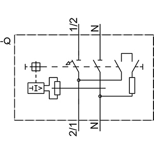 SIEMENS RCBO, COMPACT PERSONAL AND FIRE PROTECTION, 5SV1 RCBO OVERVIEW 4,5 kA IN ONLY 1MW, 1P + N, 30 mA, C CHARACTERISTIC, TYPE AC, 10A - Gambar 6