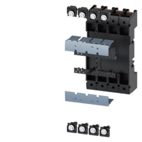 SIEMENS ACC MCCB, 3VM, PLUG-IN UNIT, COMPLETE KIT, 4P, FOR 3VM13, 3VM14