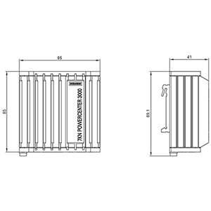 SIEMENS POWER METER, 7KN, INTERFACES : 2X ETHERNET, PROTOCOLS : MODBUS TCP, HTTP, MINDSPHERE - Gambar 3