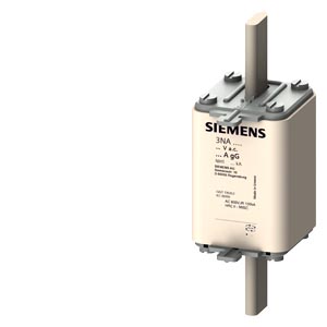 SIEMENS FUSE, 3NA, LV HRC FUSE ELEMENT, NH1, In: 200 A, gG, Un AC: 500 V, Un DC: 440 V, FRONT INDICATOR, LIVE GRIP LUGS - Gambar 2
