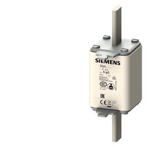 SIEMENS FUSE, 3NA3, LV HRC FUSE ELEMENT, NH2, In: 200 A, gG, UN AC: 500 V, UN DC: 440 V, FRONT INDICATOR, LIVE GRIP LUGS - Gambar 2