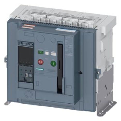 SIEMENS ACB, 3WA, 3P, 4000A, 66kA, F/T, ETU600-LSI, VT