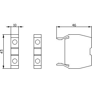 SIEMENS ACC ACB, 3WA, AUXILIARY SWITCH BLOCK 2NO+2NC - Gambar 3