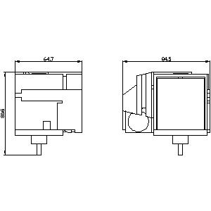 SIEMENS ACC ACB, 3WA/3WL, UNDER VOLTAGE RELEASE, 24V DC - Gambar 3