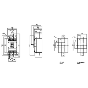 SIEMENS MCCB, 3VJ11, 3P, 80A, 25kA, NON ADJUSTABLE TYPE, TM - Gambar 3