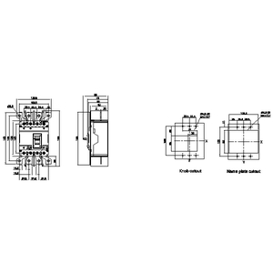 SIEMENS MCCB, 3VJ10, 4P, 50A, 18kA, NON ADJUSTABLE TYPE - Gambar 3
