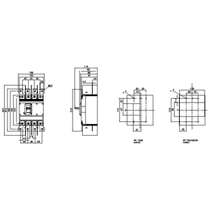 SIEMENS MCCB, 3VJ11, 4P, 20A, 25kA, NON ADJUSTABLE TYPE, TM - Gambar 3