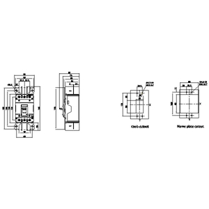 SIEMENS MCCB, 3VJ10, 2P, 80A, 25kA, NON ADJUSTABLE TYPE, TM - Gambar 3