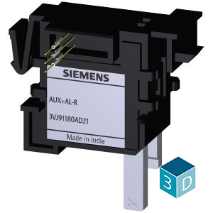 SIEMENS ACC MCCB, 3VJ, AUXILIARY SWITCH + ALARM SWITCH, RIGHT CAVITY VARIANTS, FOR 3VJ11 - Gambar 4