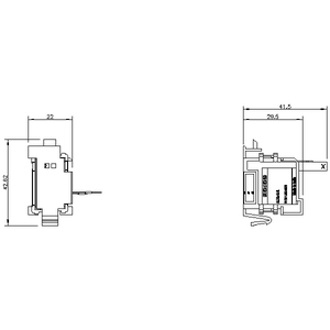 SIEMENS ACC MCCB, 3VJ, AUXILIARY SWITCH + ALARM SWITCH, RIGHT CAVITY VARIANTS, FOR 3VJ11 - Gambar 3