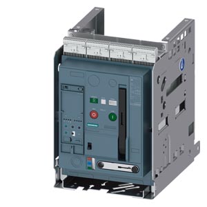 SIEMENS ACB, 3WA, 3P, 1000A, 55kA, D/O, ETU300-LSI
